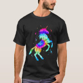 Stropdas Pattern Gift T-shirt voor eenhoorn liefhe (Voorkant)