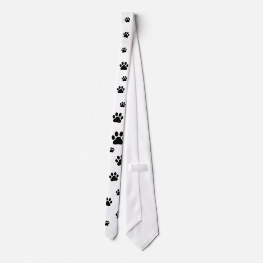 Stropdas Paw Print (Achterkant)