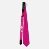 stropdas "Peppermint Roos" (Achterkant)