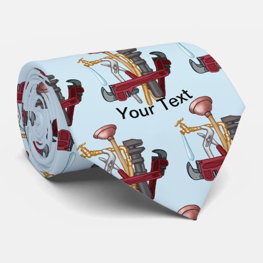 Stropdas Plumber Tools (Opgerold)