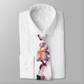 Stropdas Plumeria Flowers (Gebonden)