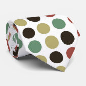 stropdas poka dots (Opgerold)