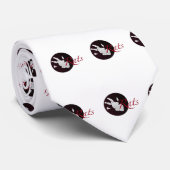 Stropdas Rat Paw-afdrukken (Opgerold)