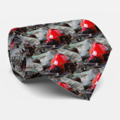 Stropdas Red Mushroom (Opgerold)