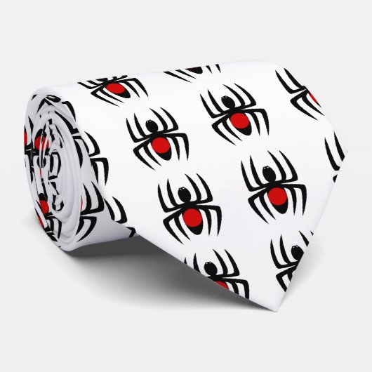 Stropdas Redback Spider (Opgerold)