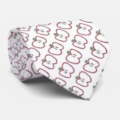 Stropdas rode appel (Opgerold)