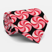 Stropdas rode peppermint (Opgerold)