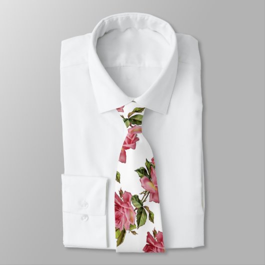 Stropdas "Roos wijn" (Gebonden)