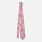 Stropdas Roze ombre Dragon Scales Effect (Achterkant)