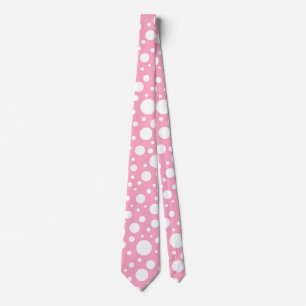 Stropdas Roze spots