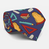 Stropdas schoolpatroon (Opgerold)