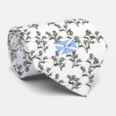 Stropdas Schotse vlag Thistle Art Pattern (Opgerold)