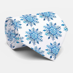 Stropdas Serene Snowflake