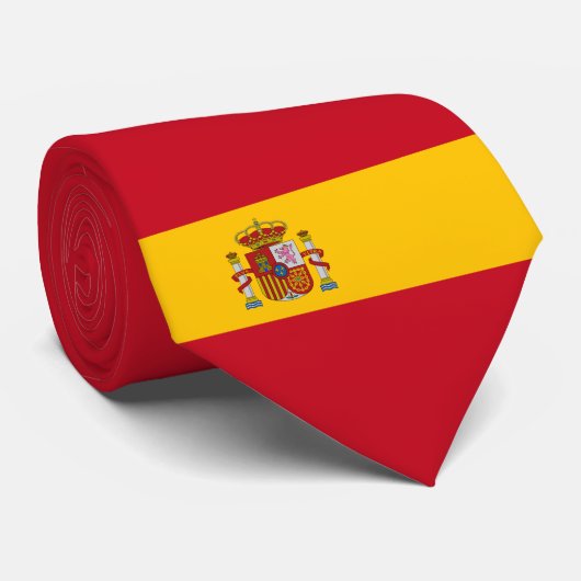 Stropdas Spaanse vlag (Spanje) (Opgerold)