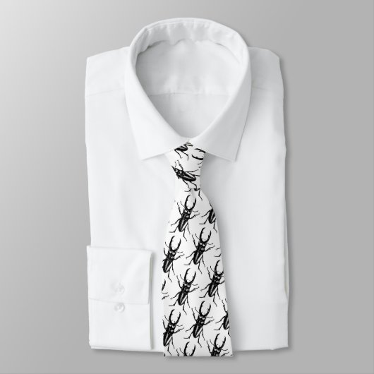 Stropdas Stag Beetle Pattern (Gebonden)