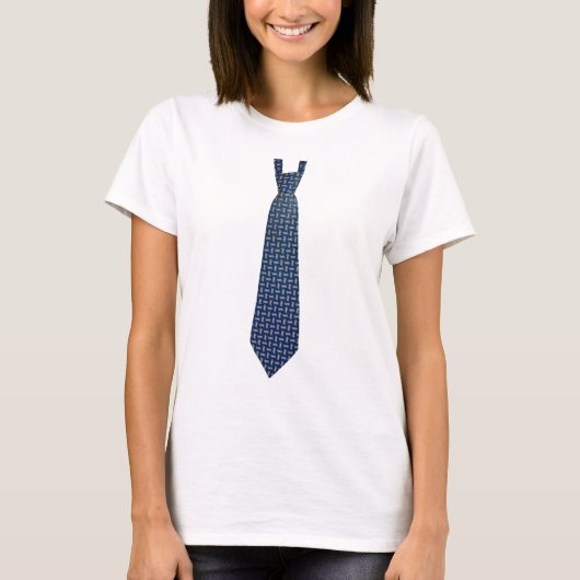 stropdas t-shirt (Voorkant)