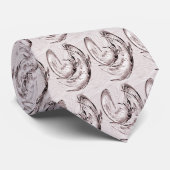 Stropdas Thistle Flower - Cameo (Opgerold)