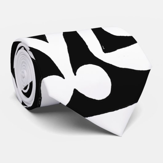 Stropdas uit stammen (Opgerold)