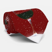 Stropdas vakantiewijn (Opgerold)