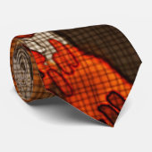 Stropdas van Afrikaanse kleuren (Opgerold)