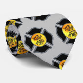 Stropdas van brandweerlogo's (Opgerold)