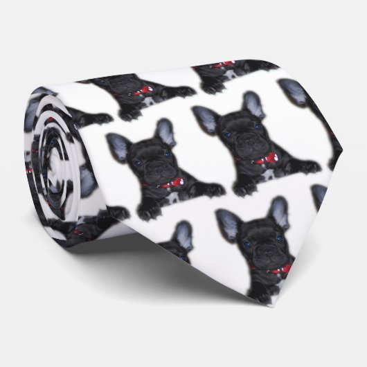 Stropdas van Bulldog (Opgerold)