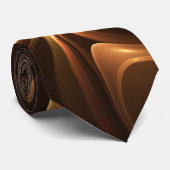 Stropdas van chocolade en karamel (Opgerold)