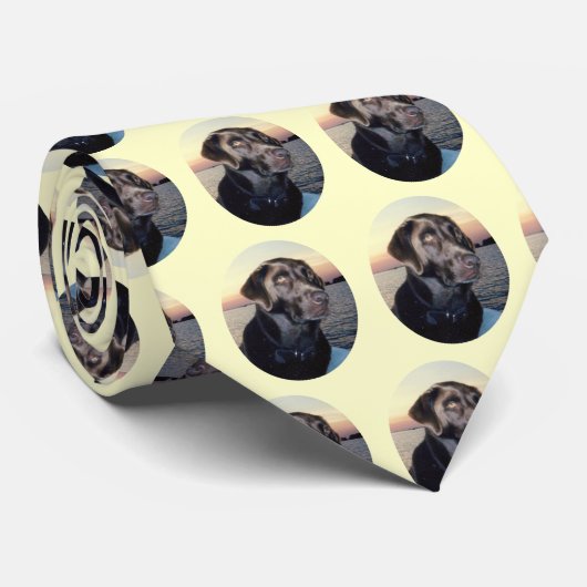 Stropdas van chocolade-lab (Opgerold)