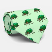 Stropdas van de Groene Beetle (Opgerold)
