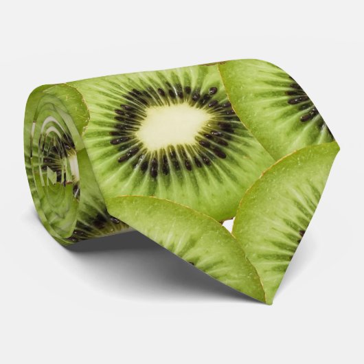 Stropdas van de Groene Kiwi Fruit Party (Opgerold)