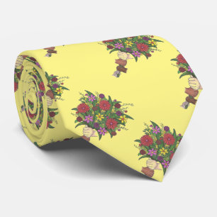 Stropdas van de kleine handenblazer Bouquet-leraar