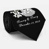 Stropdas van de kruisingspaar (Opgerold)