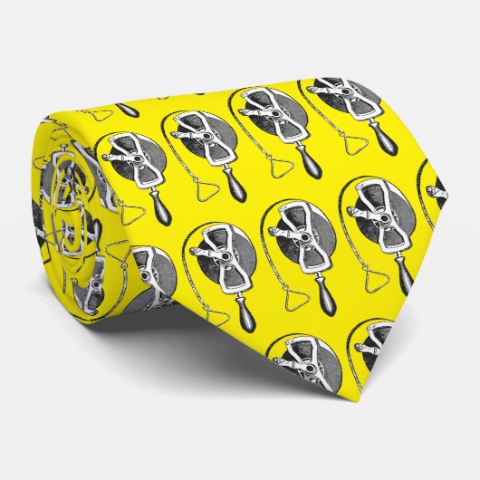 Stropdas van de landenquête-enquête (Opgerold)