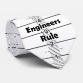 Stropdas van de regelaar - "Regel van de ingenieur (Opgerold)