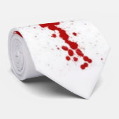 stropdas van de rommelige bloedspaten!!!!!!! (Opgerold)