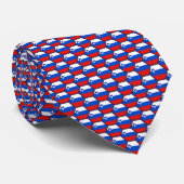 Stropdas van de Sloveense vlag Honeycomb (Opgerold)