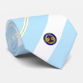 Stropdas van de stadsvlag van Colonie (New York) (Opgerold)