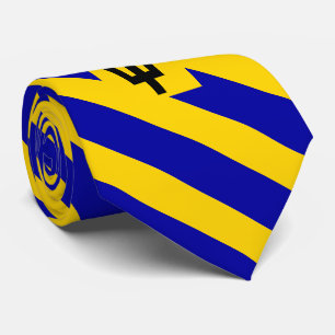 Stropdas van de vlag van Barbados