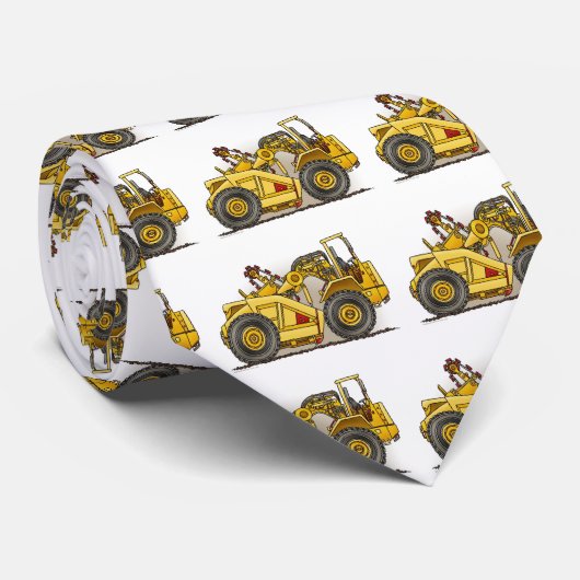 Stropdas van Earthmover Scraper (Opgerold)