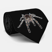 Stropdas van Ggloed Tarantula Spider Necktie (Opgerold)