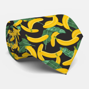stropdas van het koele bananenpatroon