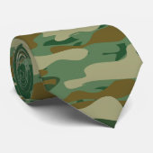 Stropdas van het ontwerp van het camouflage-patroo (Opgerold)