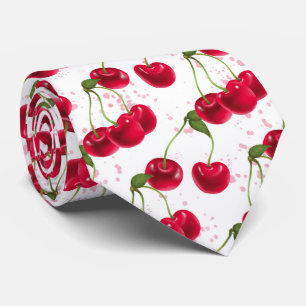 stropdas van het patroon van koele betonnen kersen