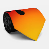 Stropdas van hot-flames (Opgerold)
