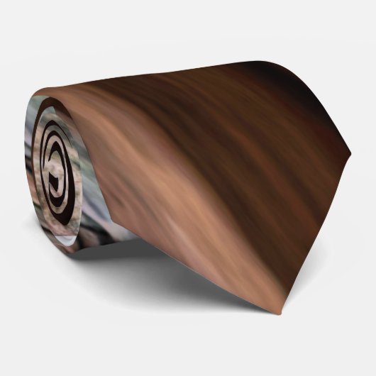 Stropdas van hout (Opgerold)