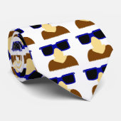 Stropdas van Incognito Mustache & Glasses (Opgerold)