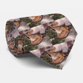 Stropdas van kikker van hout (Opgerold)