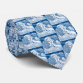 Stropdas van leder en lammeren (Opgerold)