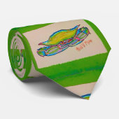 Stropdas van Louisiana Crab (Opgerold)