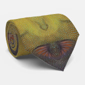 stropdas van Mannen "Brushtail Tang" (Opgerold)